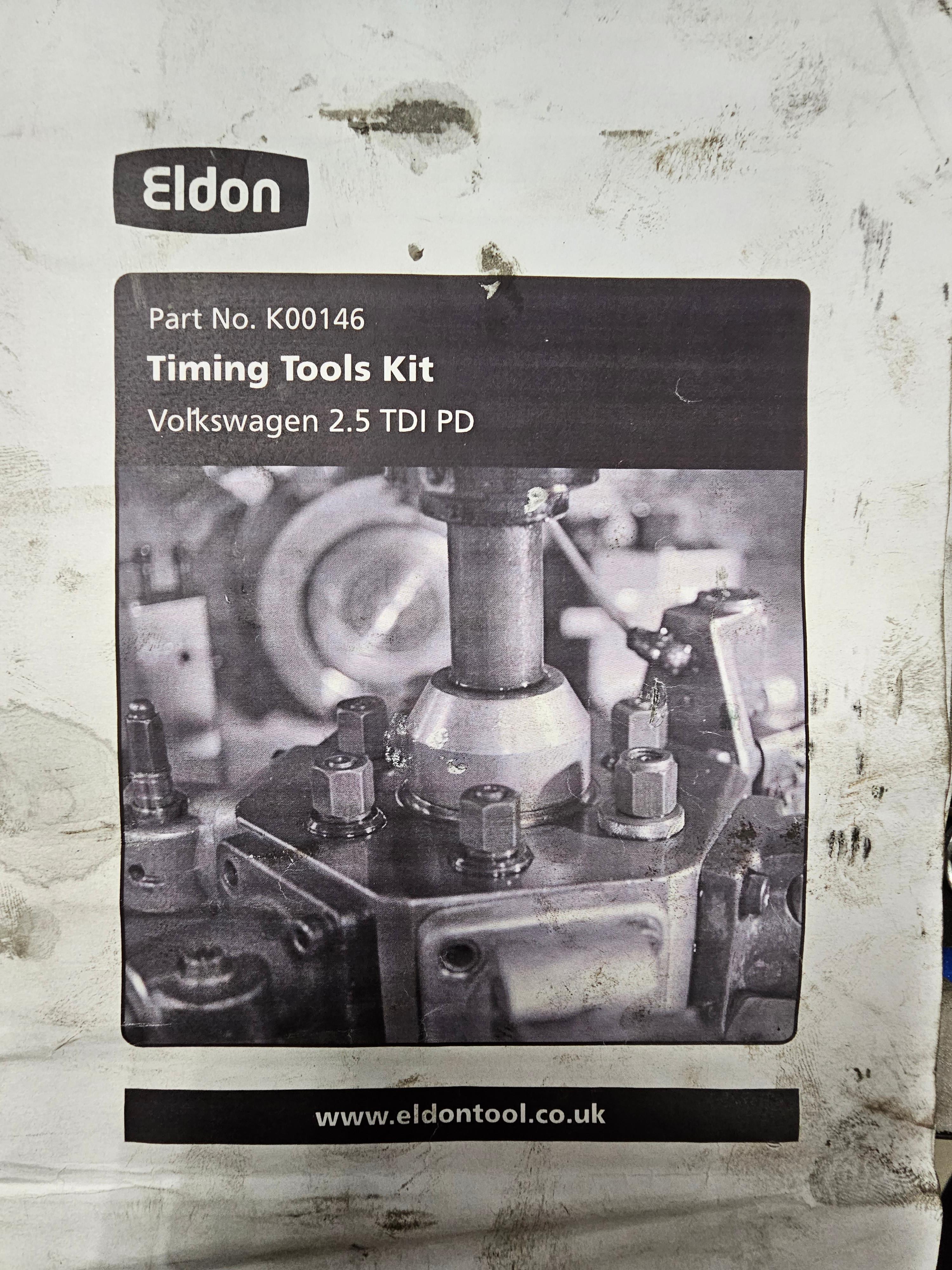 VAG 2,5 Tdi motor som sitter i bl.a. T5.