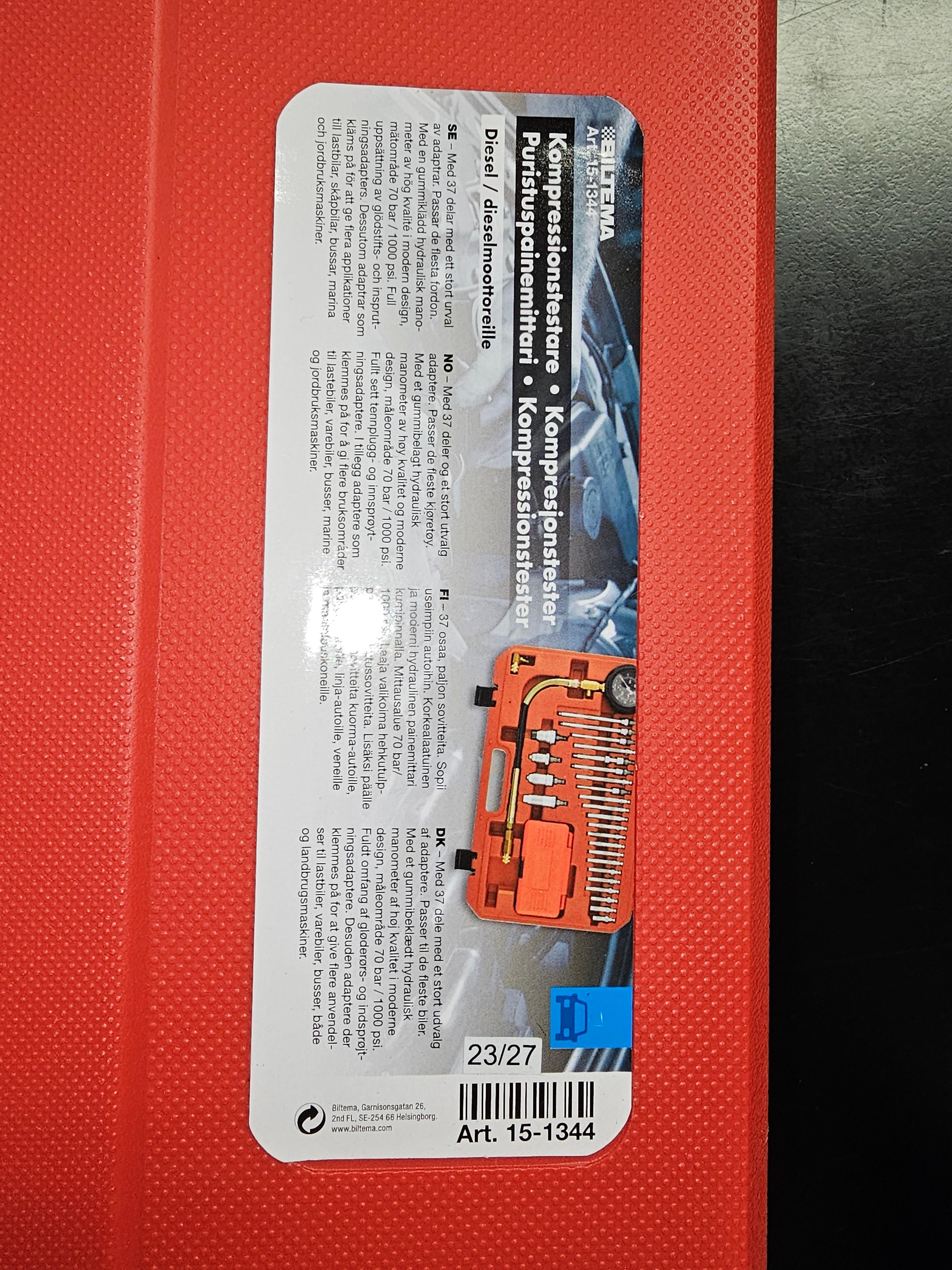 54:Kompresjons-tester Diesel